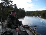 Perch fishing on Carragh